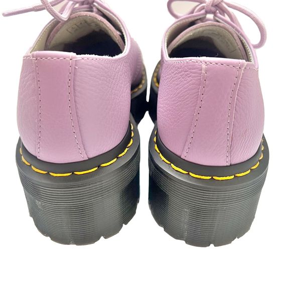 Dr. Marten’s Lilac Unisex Oxfords 1461 Quad II Platform Women’s 7/Men’s 6 NWOT - Picture 9 of 11